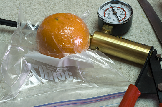 Vacuum-seal cheap Ziploc bags to make your food last longer.