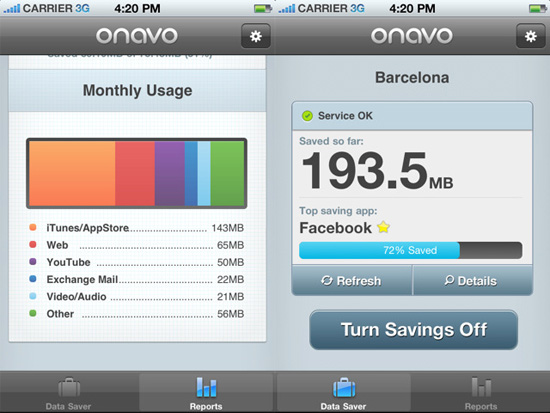 Use a free app to cut down your phone’s data usage