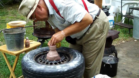 DIY Project brings a new meaning to the term potter’s wheel
