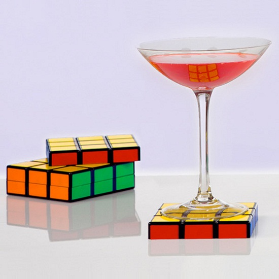 Rubik’s Coasters don’t need to be solved