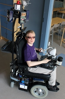Sighted wheelchair could bring new freedom to the vision impaired