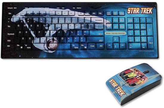 Star Trek �Crew� Keyboard Mouse Set