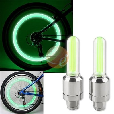 Turn your bike into a Light Cycle with these LED Valve Cap Lights