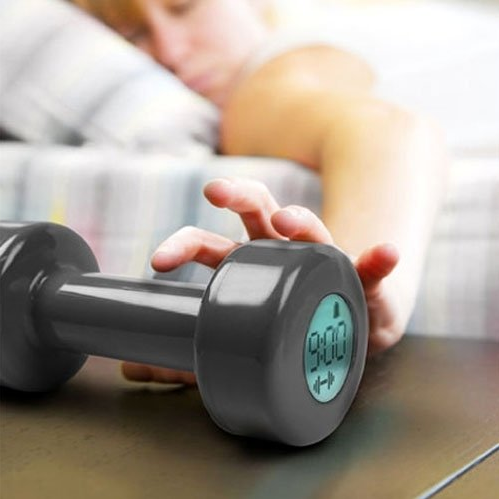Wake Up Workout Clock starts your day with exercise