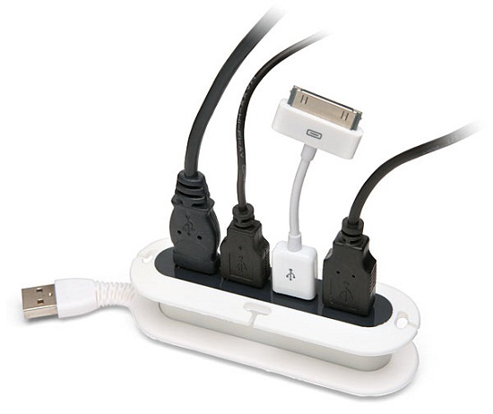 Contort USB Hub flexes to keep your devices safe