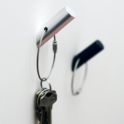 Hookeychain Magnet keeps your keys in plain sight