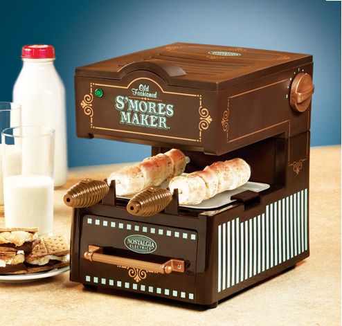 Old Fashioned S’mores Maker brings your campfire treat inside