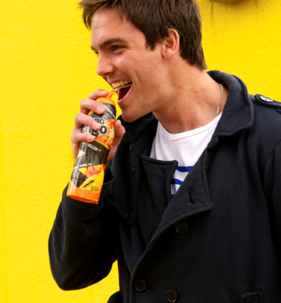 Turbo Tango is like soda in a Cheez Whiz container