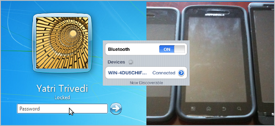 Automatically unlock your PC with a Bluetooth phone