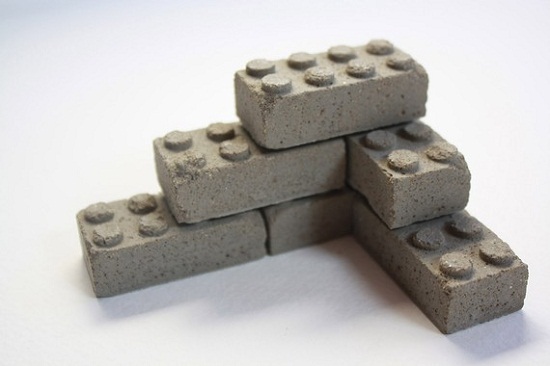 Concrete LEGOs are stronger than the real thing