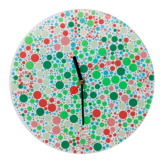 Color Blind Clock will annoy one or two of your friends