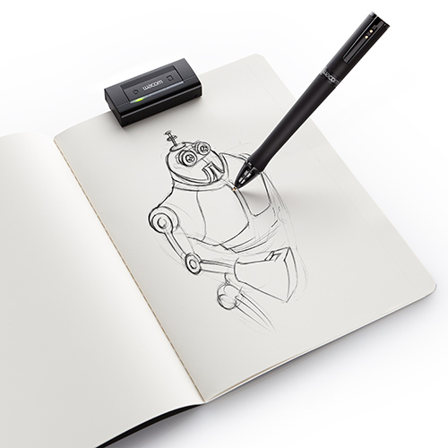 Wacom Inkling captures your ink sketches as vector images