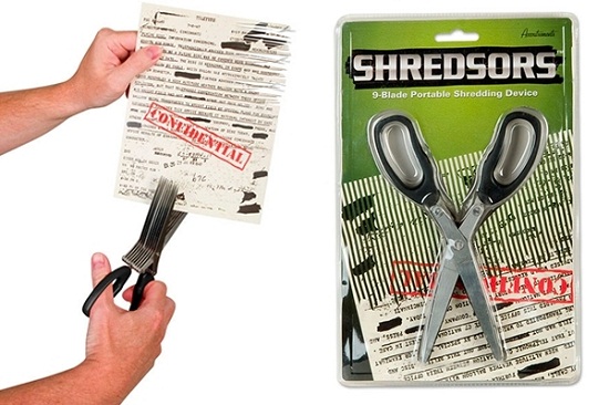 Shredsors let you manually shred documents