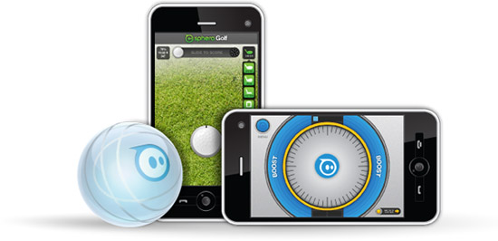Sphero is a smartphone-controlled R/C ball