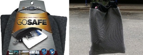 Go Safe Bag protects your gadgets medieval style