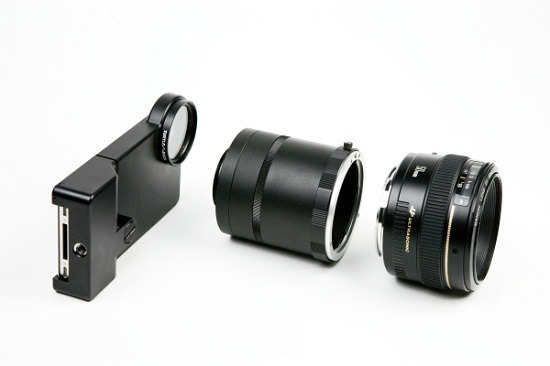 iPhone SLR Mount turns your phone into an imitation DSLR