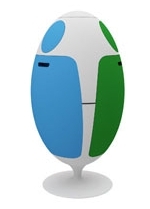 Ovetto Recycling bin lets you recycle in style!
