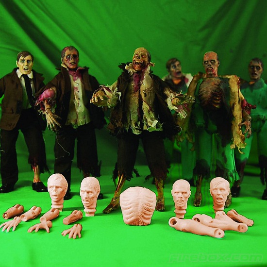 Create Your Own Zombie Kit is perfect for Halloween