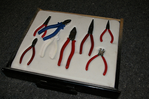 Make a padded drawer for your tools