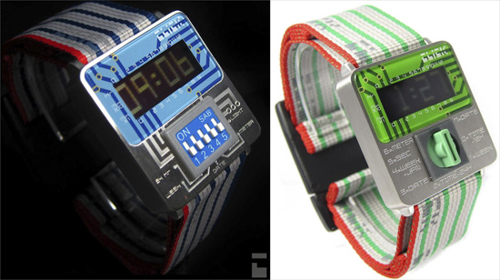 Click Watches bring circuitboards to your wrist