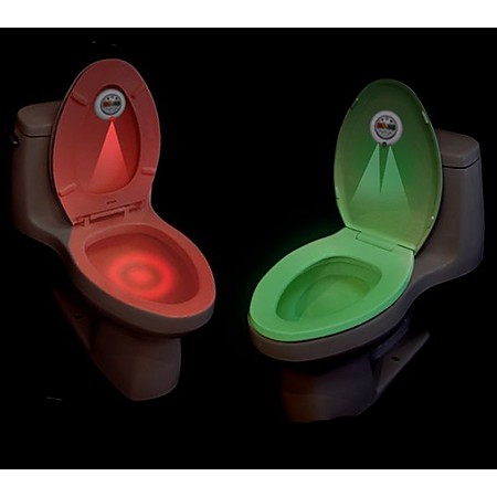 LED Nightlight For The Toilet helps during those late trips to the bathroom