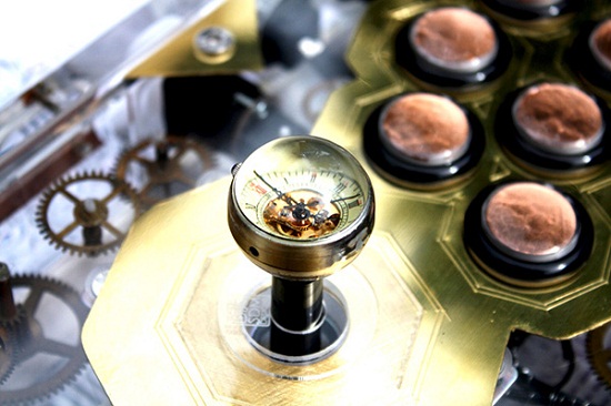 Steampunk Fight Stick is almost too beautiful to use