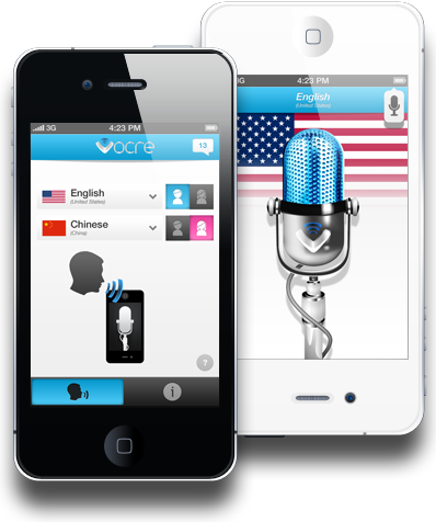 Use Vocre to translate speech almost instantly
