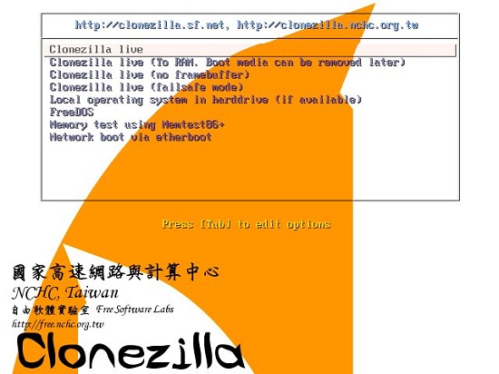 Use Clonezilla to clone your hard drive for free