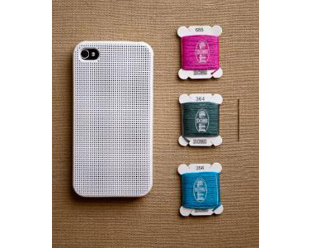 Cross Stitch case lets you design your iPhone holder