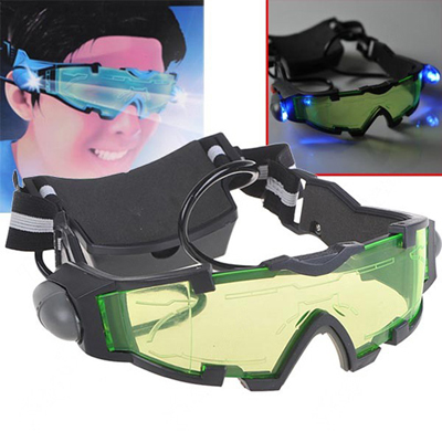 Night Vision Goggles look cool, help you see at night