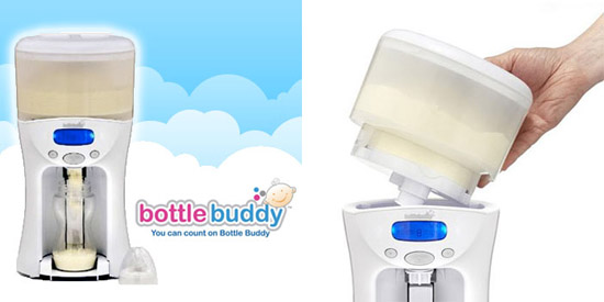 Bottle Buddy measures your formula for you