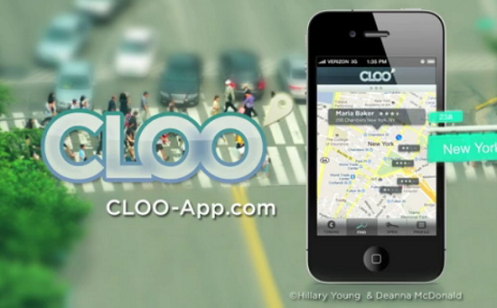 CLOO lets you rent out your bathroom to those in need