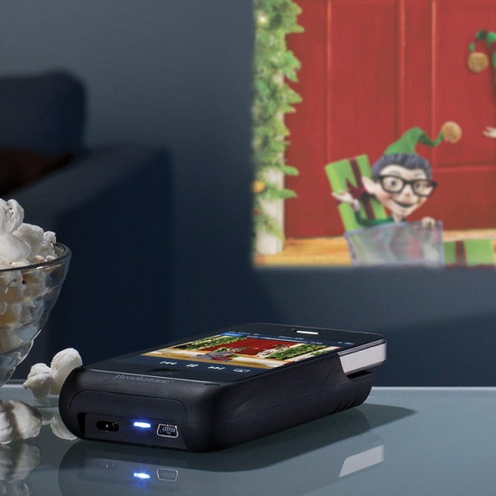 Pocket Projector produces a 50-inch display from your iPhone