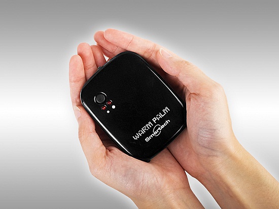USB Mini Warm Palm keeps your hands warm in the winter