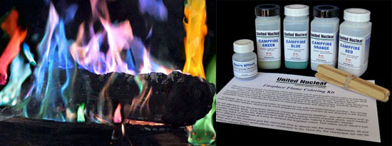 Fireplace Flame Coloring Kit
