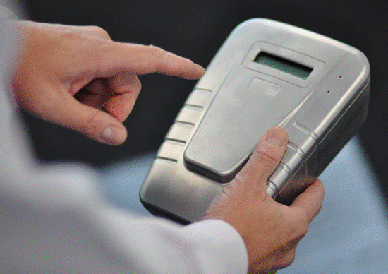 Starting next year, officers will be able to instantly test for drug use by taking your fingerprint