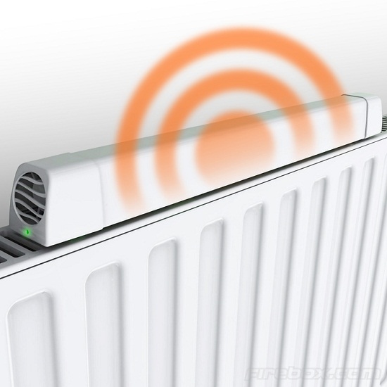 Radiator Booster circulates warm air around your room