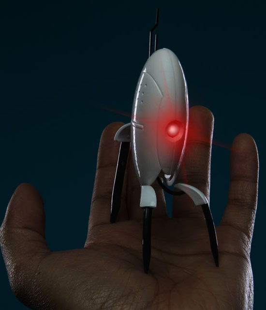 Portal Turret LED Flashlight is an adorable way to light up your night