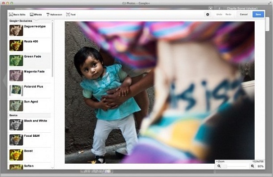 Google+ gets a new photo editor