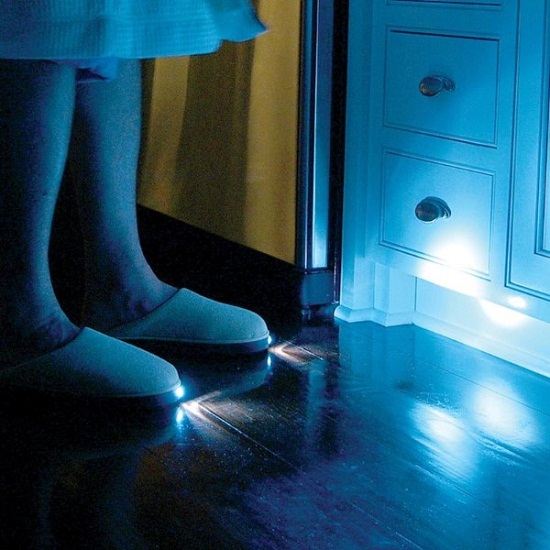 Light Up Slippers are like night lights for your feet