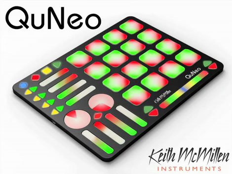 QuNeo multitouch pad will change the way you make music