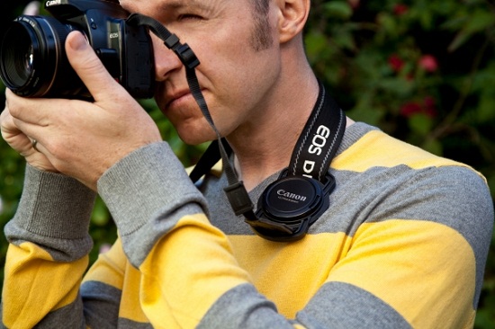 Lens Cap Strap Holder keeps your cap from getting lost
