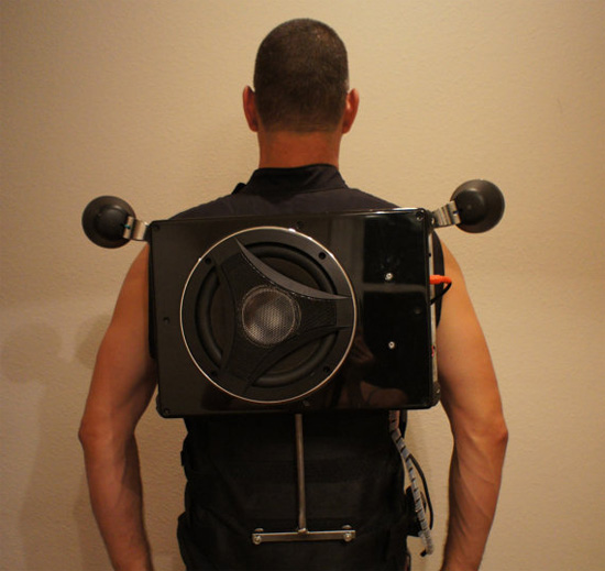 Speaker Vest with 8� subwoofer