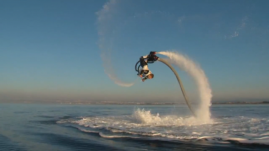 Zapata Flyboard gives you more control and costs less than previous jetpacks