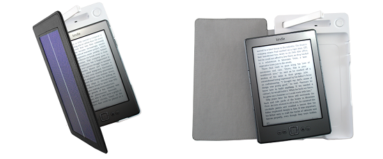 SolarKindle charges your eReader in the sun