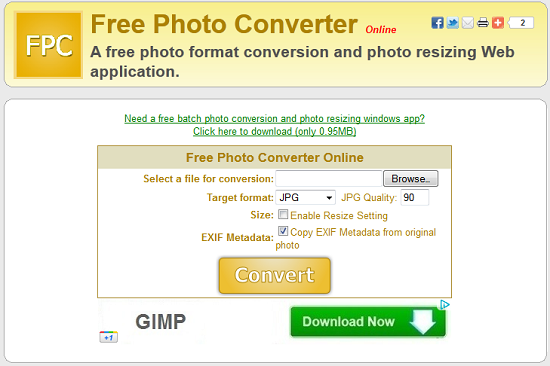 Free Photo Converter compresses your images quickly and easily [Daily Freeware]