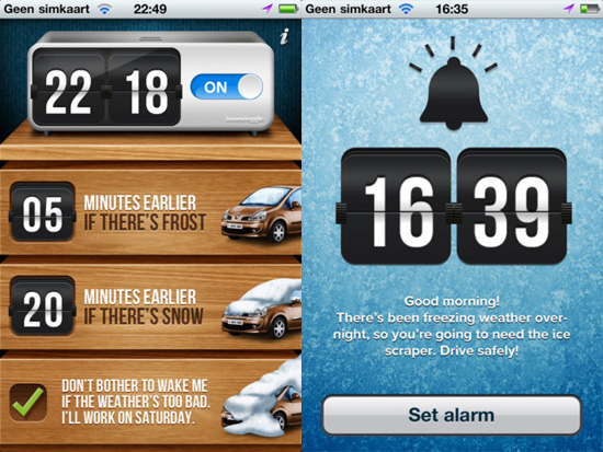 Winter Wake Up app rouses you earlier when it has snowed [Daily Freeware]
