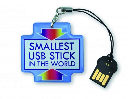 Is this �World’s Smallest� flash drive too small?