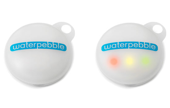 Water Pebble keeps track of your water usage