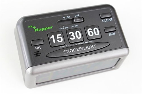 Napper Alarm Clock lets you choose how long you snooze